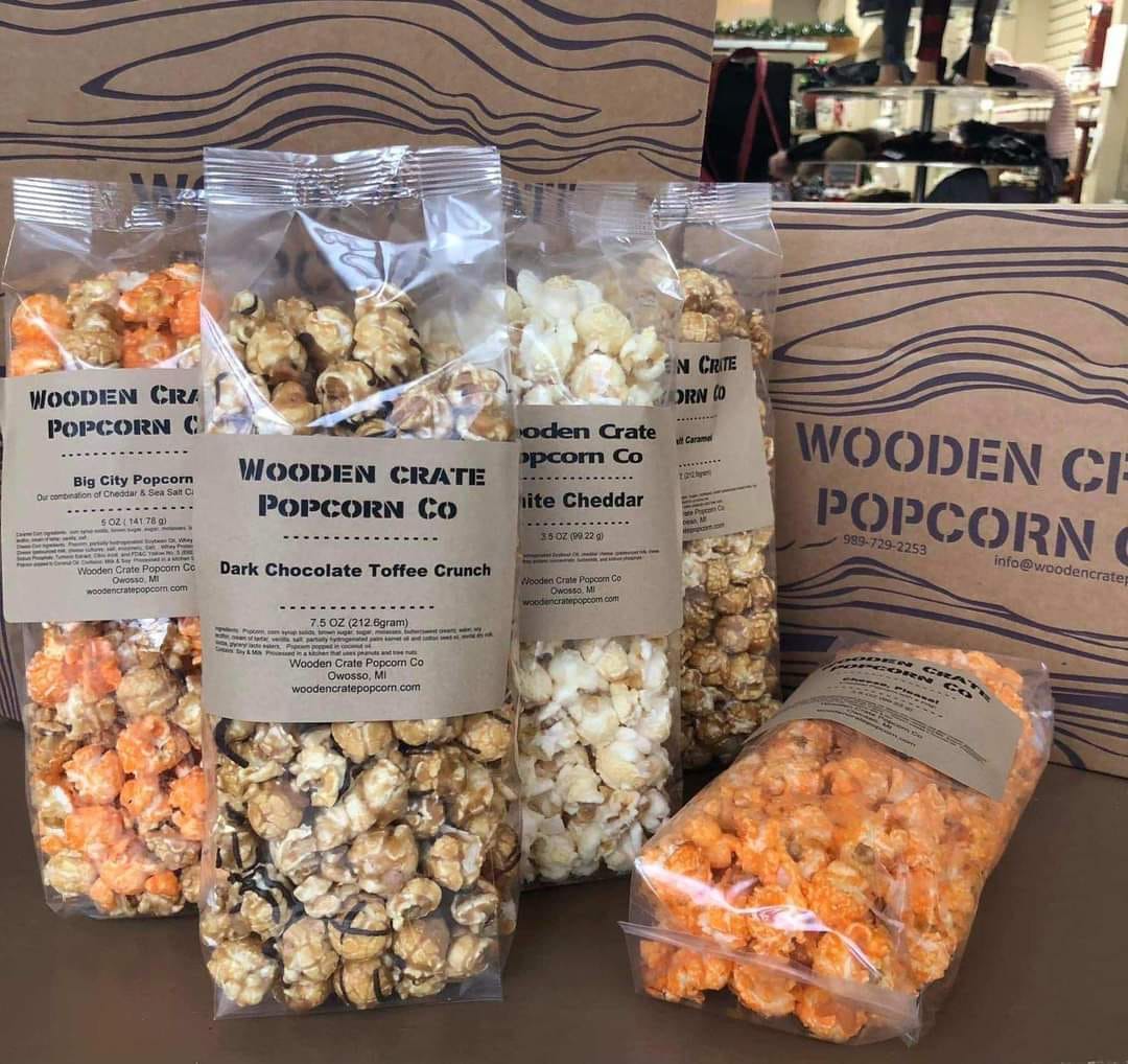 Monthly Subscription Box – Wooden Crate Popcorn Company