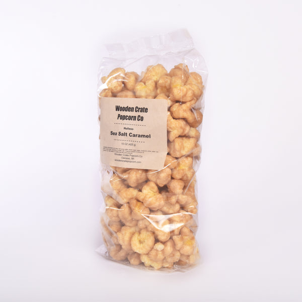 Hull-less Sea Salt Caramel Popcorn
