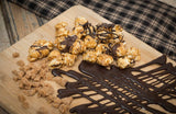 Dark Chocolate Toffee Crunch Popcorn